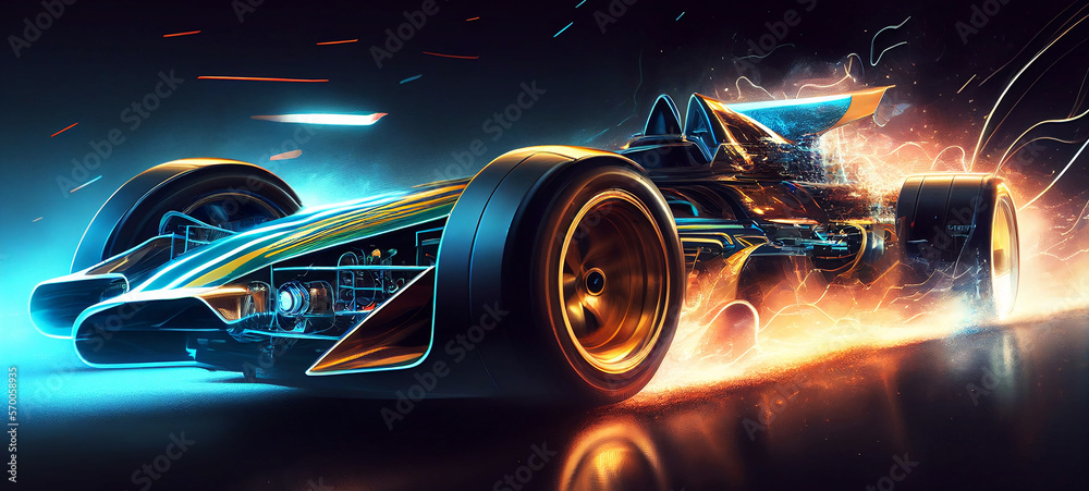 Car racing game screen hi-res stock photography and images - Alamy