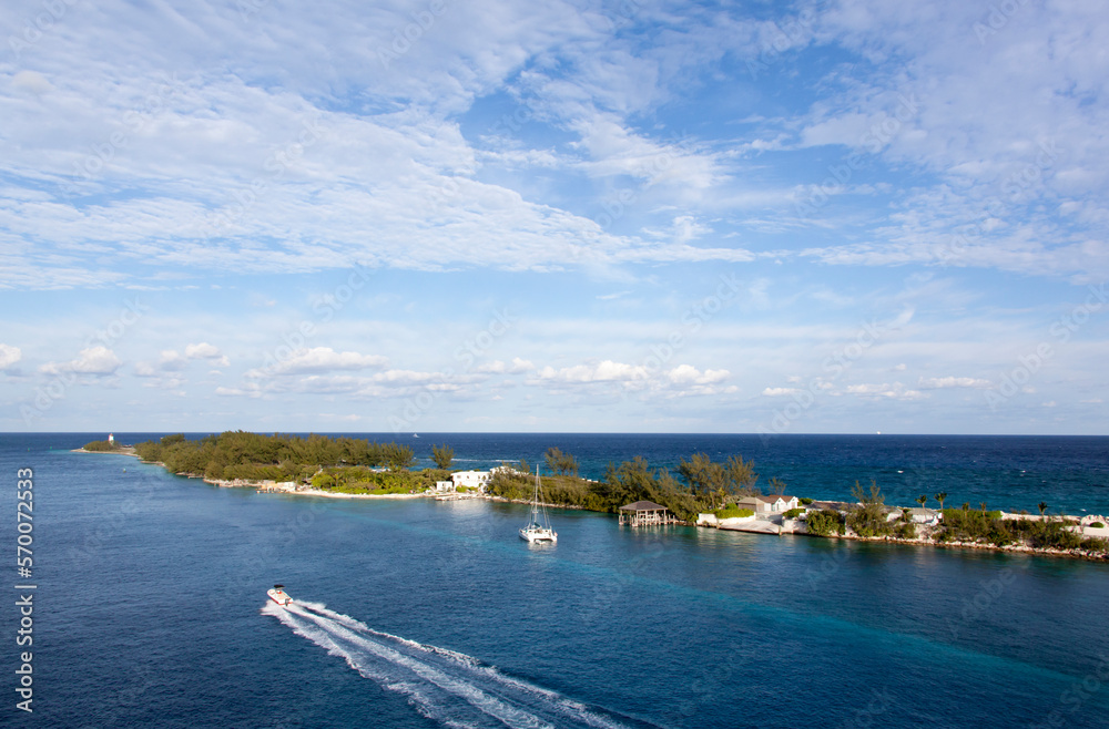 Nassau Harbour And Paradise Island Strip
