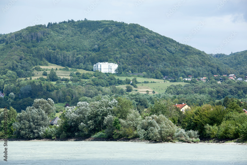 Danube River And Wachau Valley Landscape
