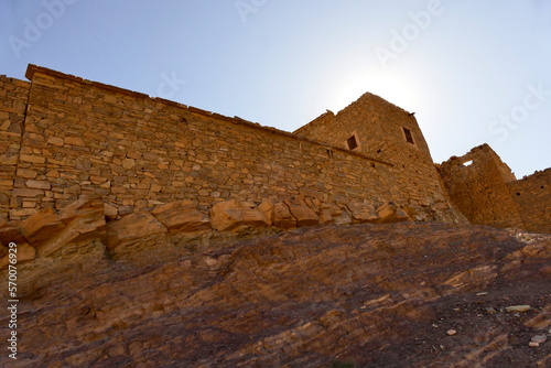 Villaggio Berbero fortificato nella regione predesertica del sousse Massa, Marocco photo