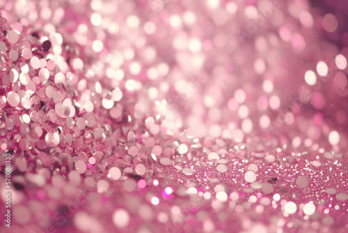 Glamorous Sparkle: The Magic of Pink Glitter