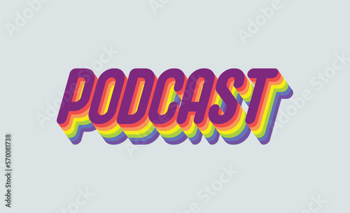Ilustracao Podcast arco iris, LGBTQ, gay, lesbica, audio, lesbicas, comunidade gay, rainbow, orgulho, LGBT, play, deezer, representatividade, microfone, resistencia, voz, som, vetor, spotify, stream, 