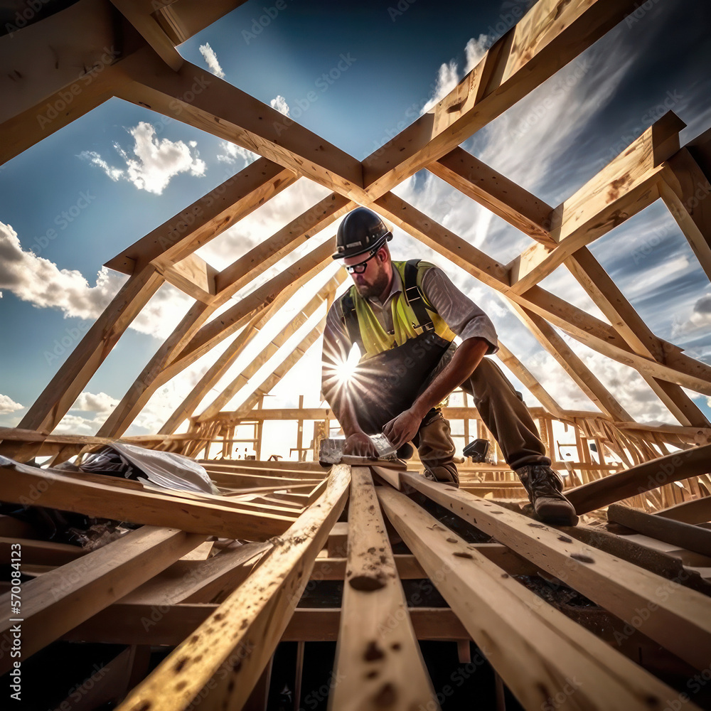 Carpenter working (AI Generated) Carpenter working (AI Generated)