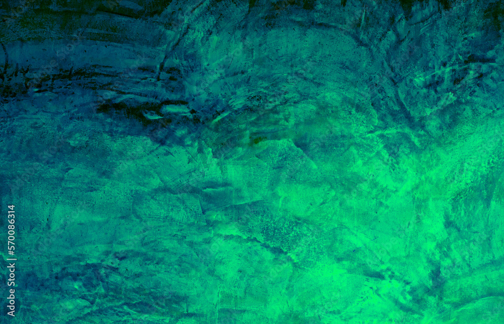 Beautiful Abstract Grunge Decorative Navy green  Dark Stucco Wall Background.