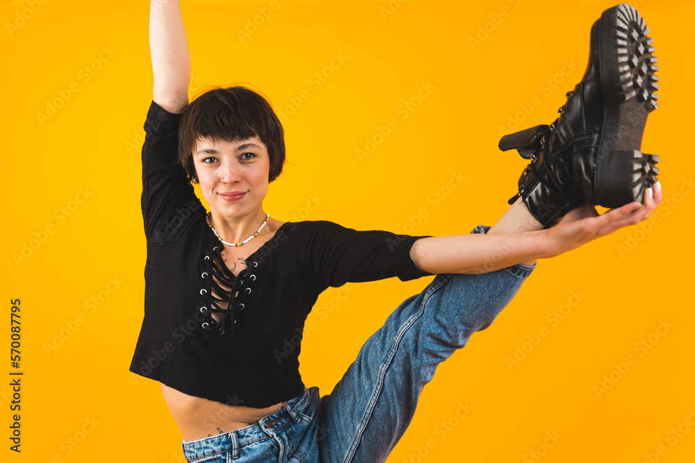 Picture Yoga female Legs Jeans