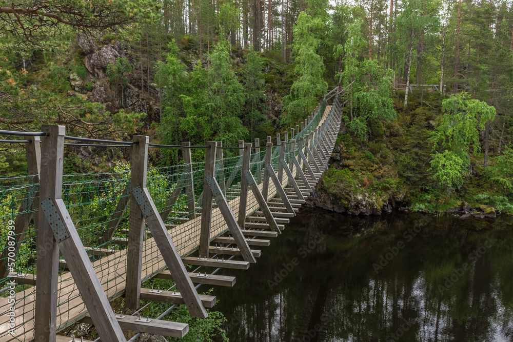 The Pierri Karhunkierros Trail in Oulanka National Park, Lapland, Finland