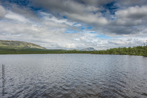 Treriksroset, the triple border between Finland, Sweden and Norway