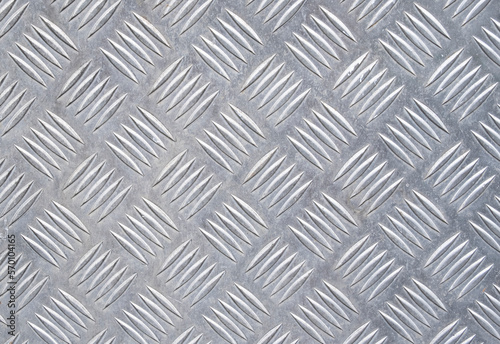 Texture of silver metal panel with cross hatch pattern