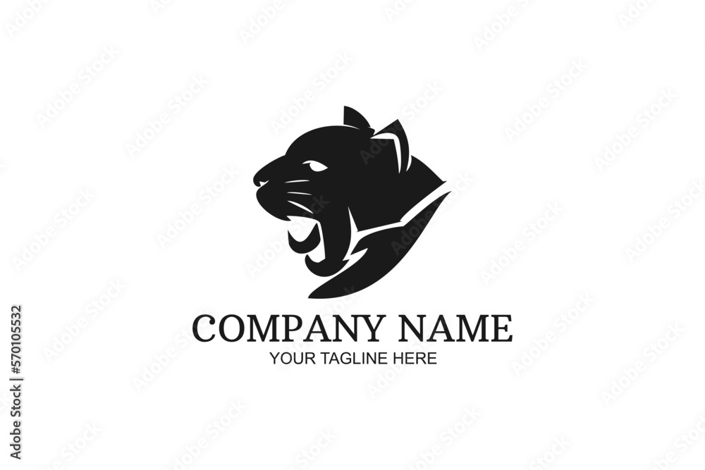 Panther animal Company Logo Vector Illustration. Suitable for business company, modern company, etc. Panther animal Company Logo Vector Illustration. Suitable for business company, modern company, etc.