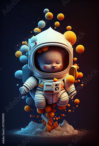Baby kids Astronaut, Pirate, Animals, Eyes, Ballons. robots, baby Kid Art Cute
