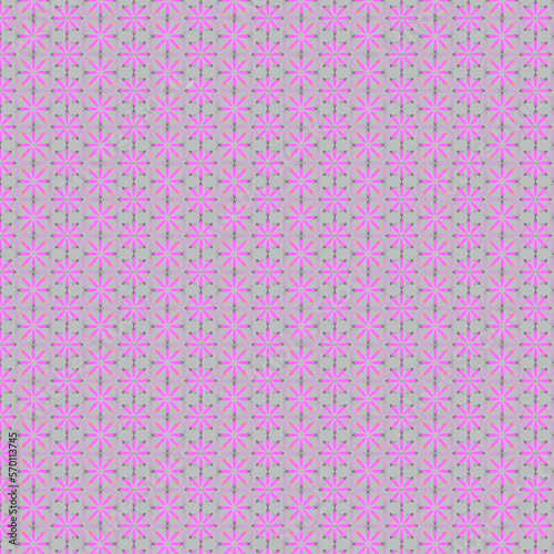grey pink flora pattern 