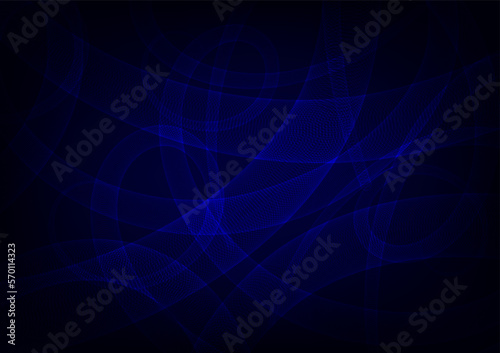 Dynamic blue movement twirl light abstract background
