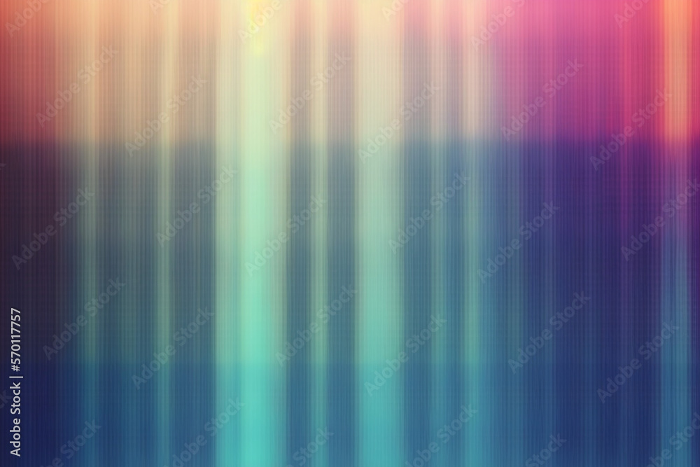 Abstract blurred grainy gradient background texture. Colorful digital grain soft noise effect pattern. Lo-fi multicolor vintage retro, Generative Ai