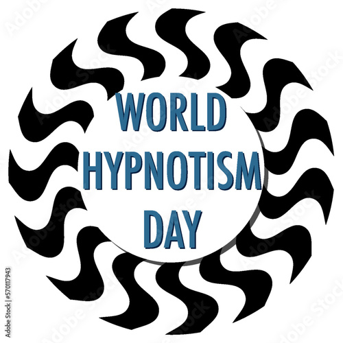 World hypnotism day January icon