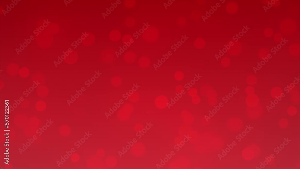 Bokeh Red Background Loop Bokeh Red Background Loop