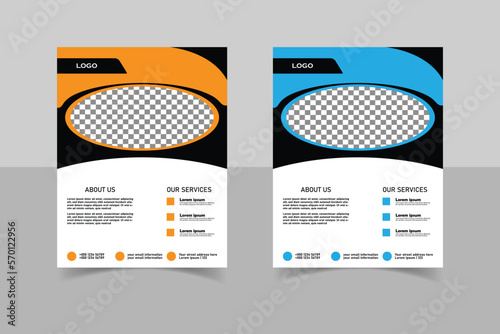 Corporate Flyer Design Template.