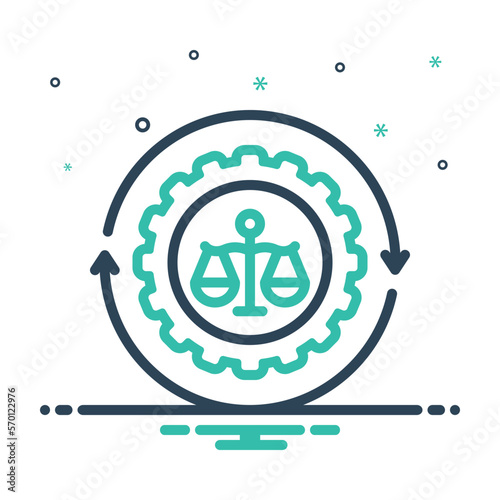 Mix icon for proceeding