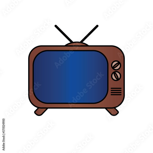 Retro TV icon.
