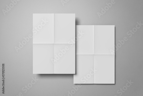 A4 Flyer Blank Mockup
