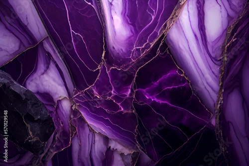 abstract background, digital marbling illustration, violet blue purple marble