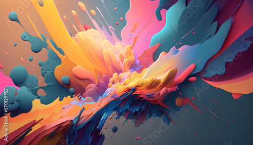 Abstract colorful wallpaper © adam