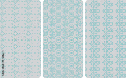 These are the Abstract arabesque seamless pattern