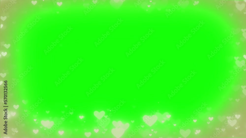heart green screen overlay effect for videos or vlogs heart green screen overlay effect for videos or vlogs