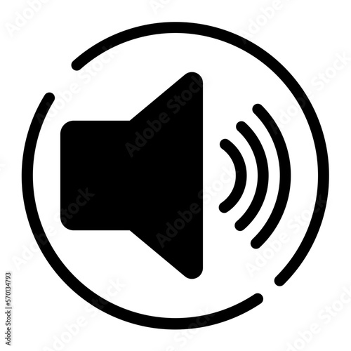 volume glyph icon