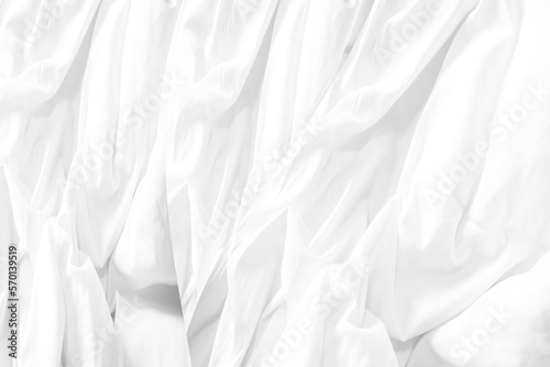 white silk background