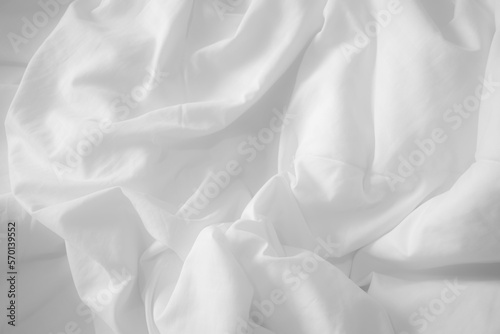 white silk background