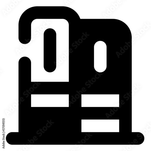 Library glyph icon