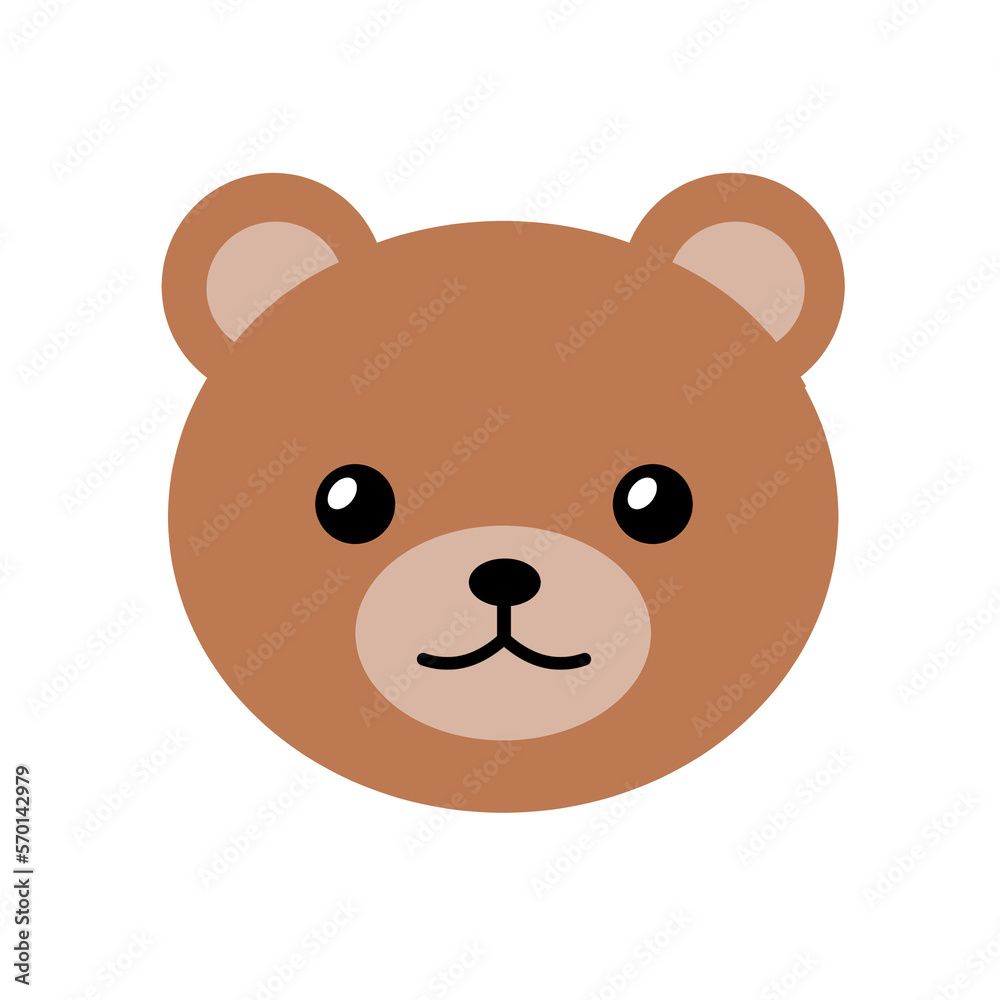 bear character icon bear character icon