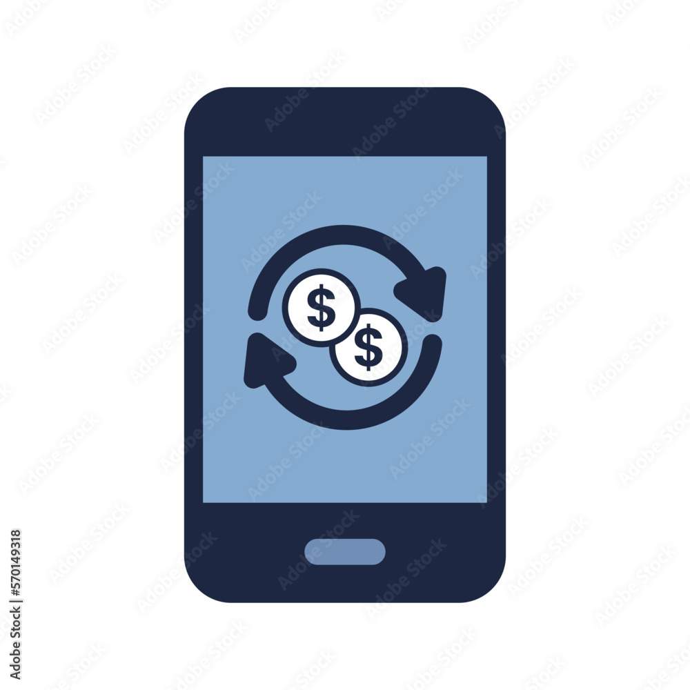 blue and white isolate trade online business financail flat icon elements vector blue and white isolate trade online business financail flat icon elements vector