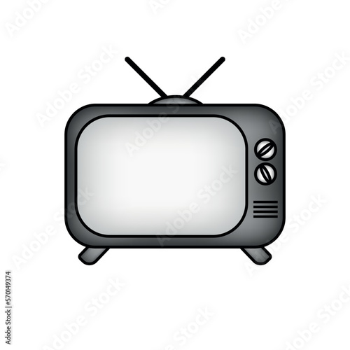 Retro TV icon.