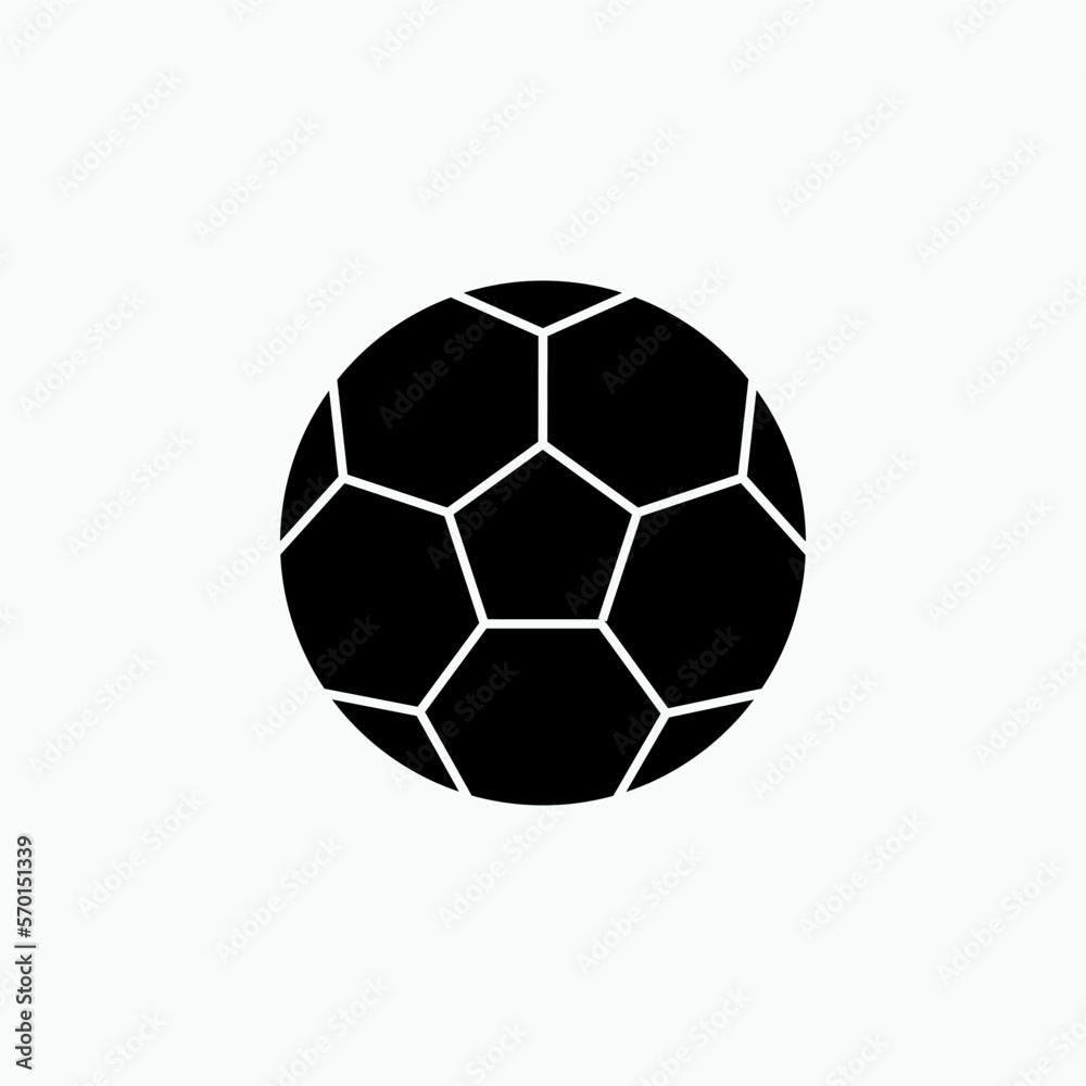 Football Icon - Vector, Sign and Symbol for Design, Presentation, Website or Apps Elements. Football Icon - Vector, Sign and Symbol for Design, Presentation, Website or Apps Elements.
