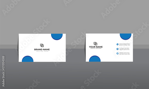 modern and clean business card, visiting card