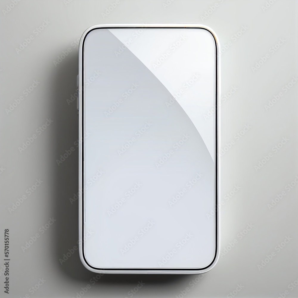blank phone screen, with white on the screen blank phone screen, with white on the screen