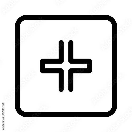 add icon or logo isolated sign symbol vector illustration - high quality black style vector icons