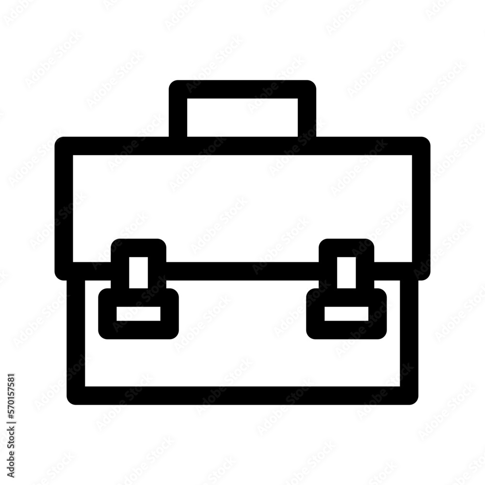 bag icon or logo isolated sign symbol vector illustration - high quality black style vector icons