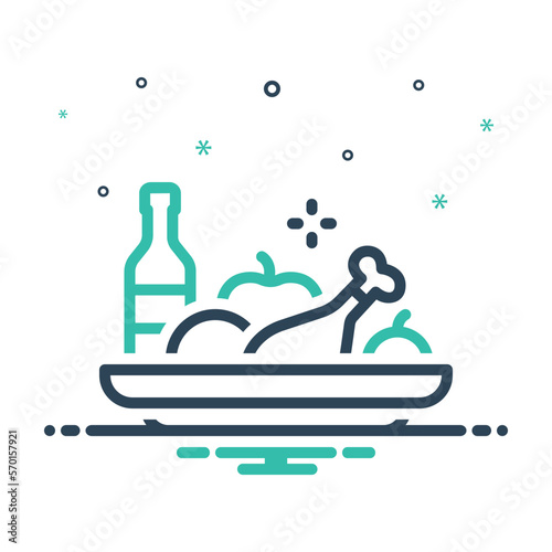 Mix icon for meals
