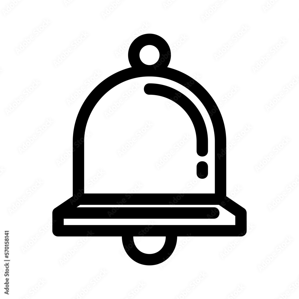 bell icon or logo isolated sign symbol vector illustration - high quality black style vector icons bell icon or logo isolated sign symbol vector illustration - high quality black style vector icons