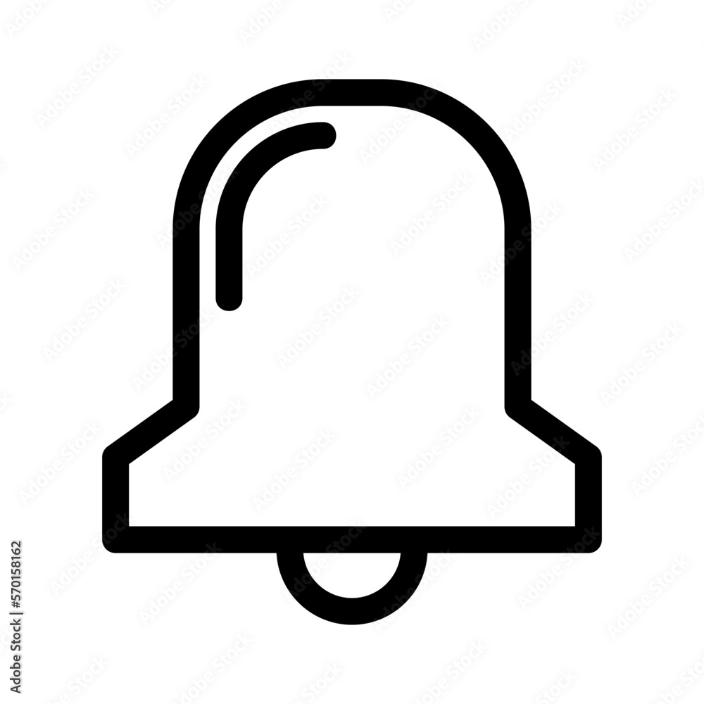 bell icon or logo isolated sign symbol vector illustration - high quality black style vector icons bell icon or logo isolated sign symbol vector illustration - high quality black style vector icons