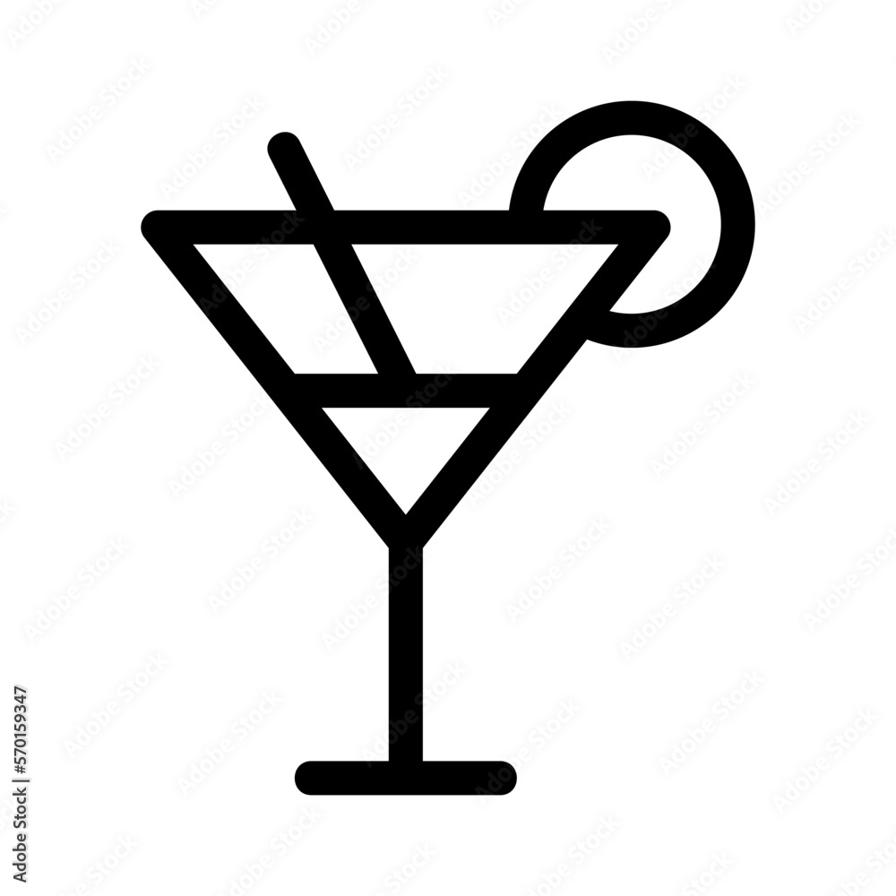 cocktail icon or logo isolated sign symbol vector illustration - high quality black style vector icons cocktail icon or logo isolated sign symbol vector illustration - high quality black style vector icons