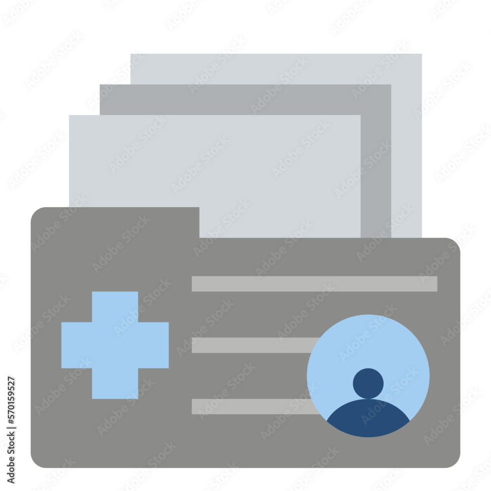 Obraz premium medical record