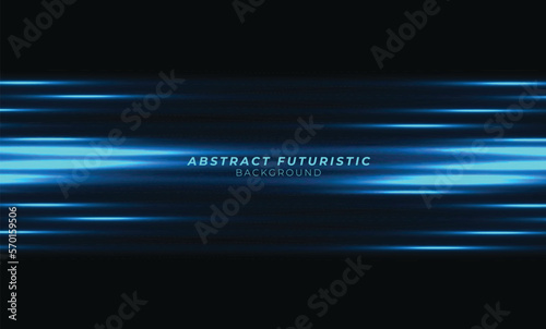 Light effect Background creative of space design and futuristic geometric perspective design. Abstract futuristic and tech background, Abstract art wallpaper. Vector illustration.