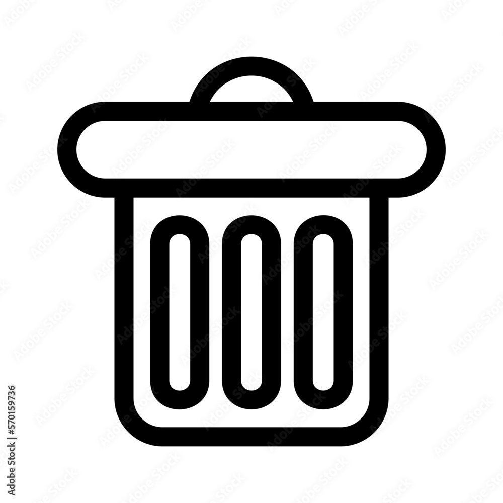delete icon or logo isolated sign symbol vector illustration - high quality black style vector icons