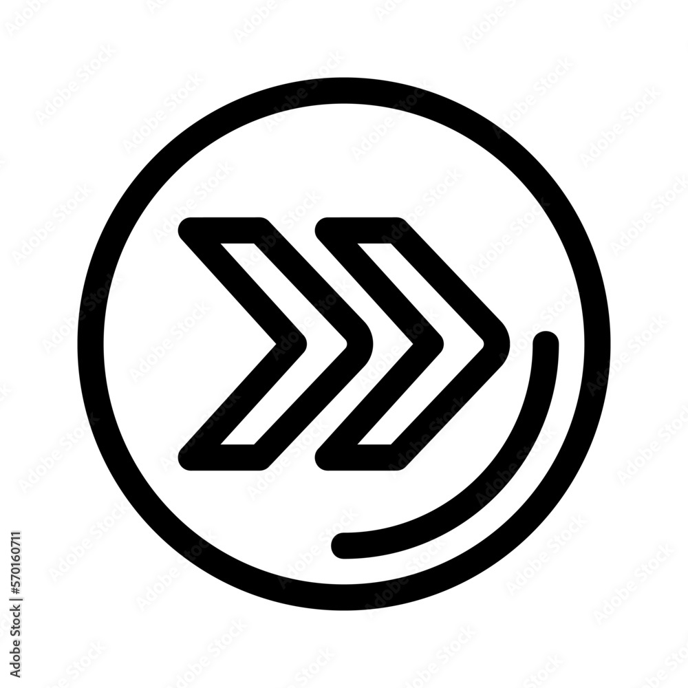 forward icon or logo isolated sign symbol vector illustration - high quality black style vector icons forward icon or logo isolated sign symbol vector illustration - high quality black style vector icons