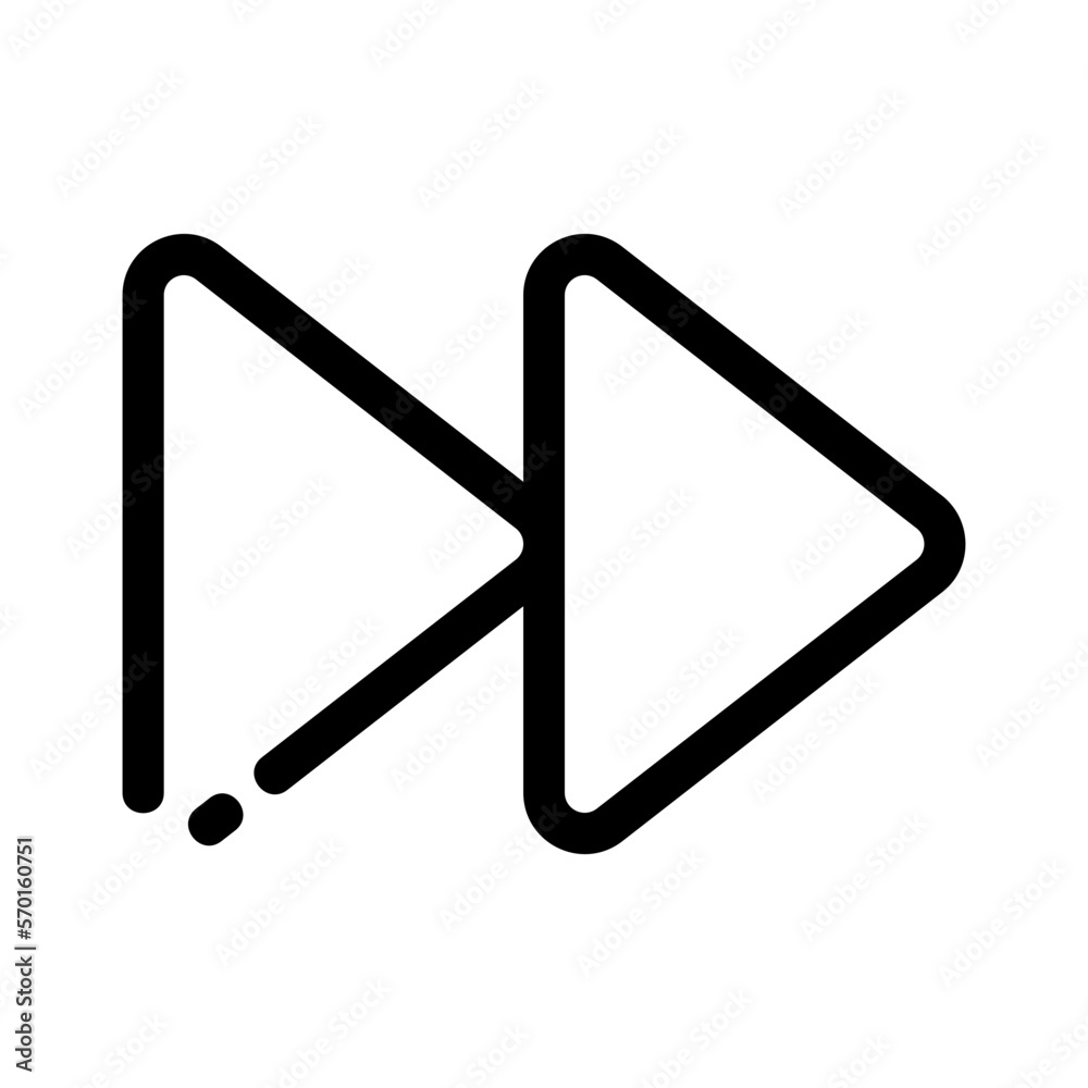 forward icon or logo isolated sign symbol vector illustration - high quality black style vector icons forward icon or logo isolated sign symbol vector illustration - high quality black style vector icons