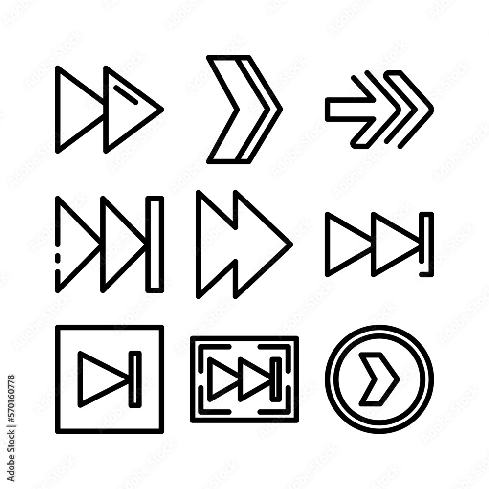 forward icon or logo isolated sign symbol vector illustration - high quality black style vector icons forward icon or logo isolated sign symbol vector illustration - high quality black style vector icons