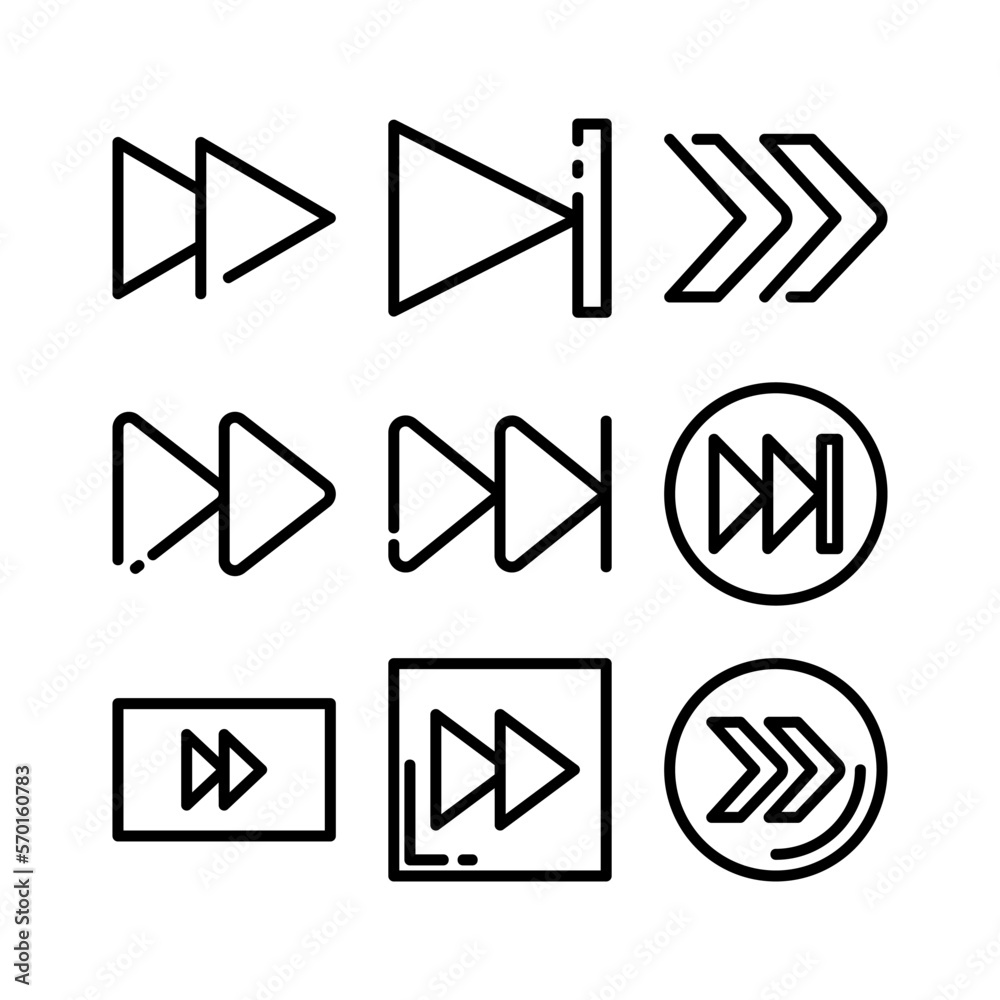 forward icon or logo isolated sign symbol vector illustration - high quality black style vector icons forward icon or logo isolated sign symbol vector illustration - high quality black style vector icons